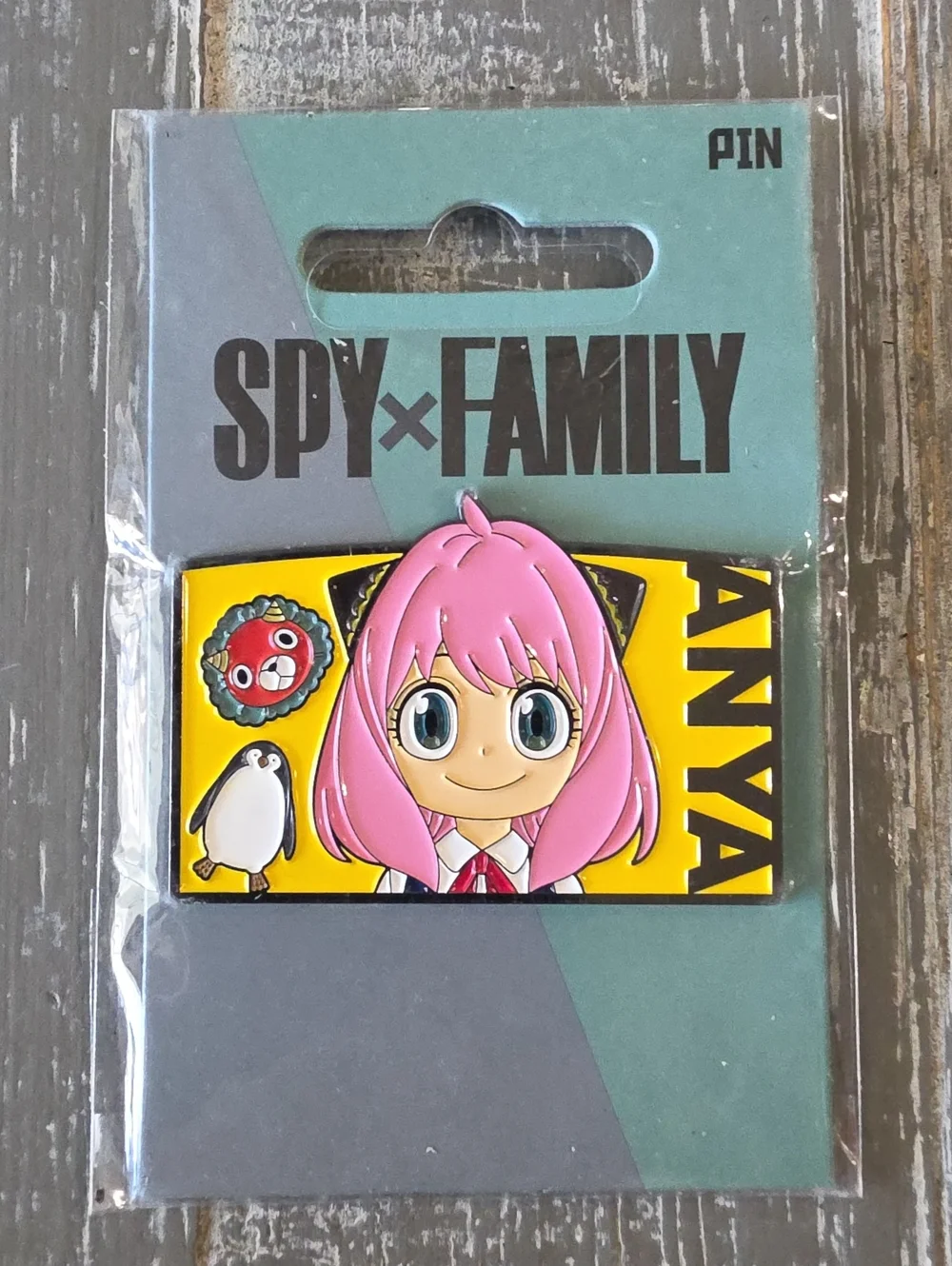 ANYA Spy x Family Pin, Forger, Crunchyroll, Toho, Mr Penguin & Director Chimera